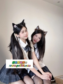 喜歡年輕妹妹の哥哥快來   #雙飛可愛高中姐妹花